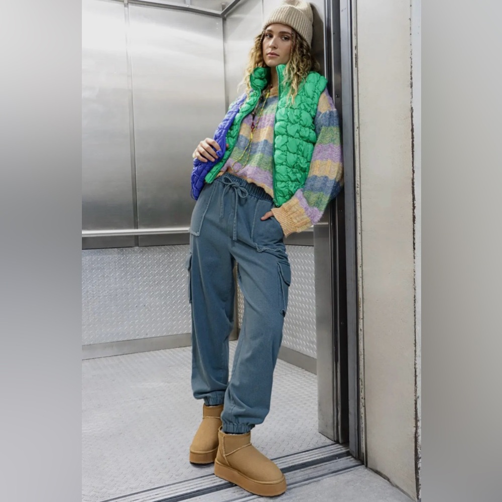 Cassie- cargo jogger jeans - Picture 3 of 4